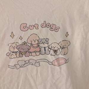 Cut dogs Korea Bad English Shirt